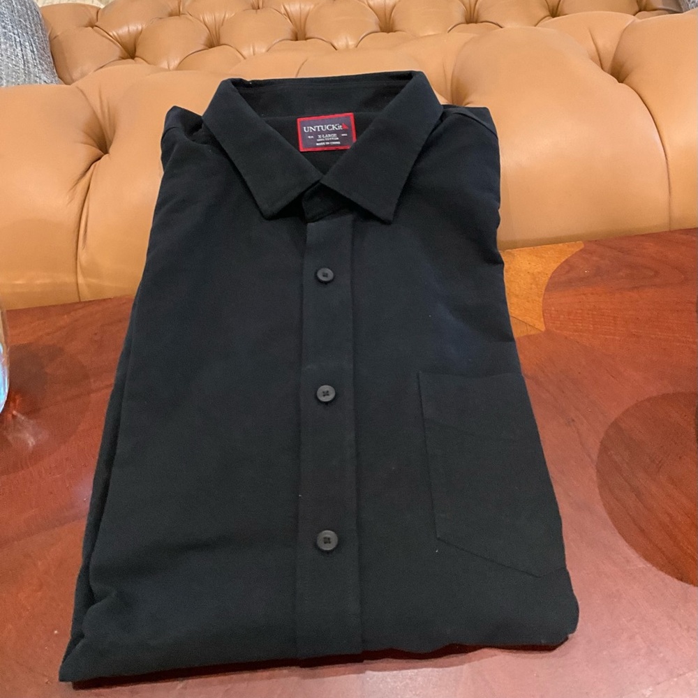 Mens UNTUCKIT long sleeve shirt XL